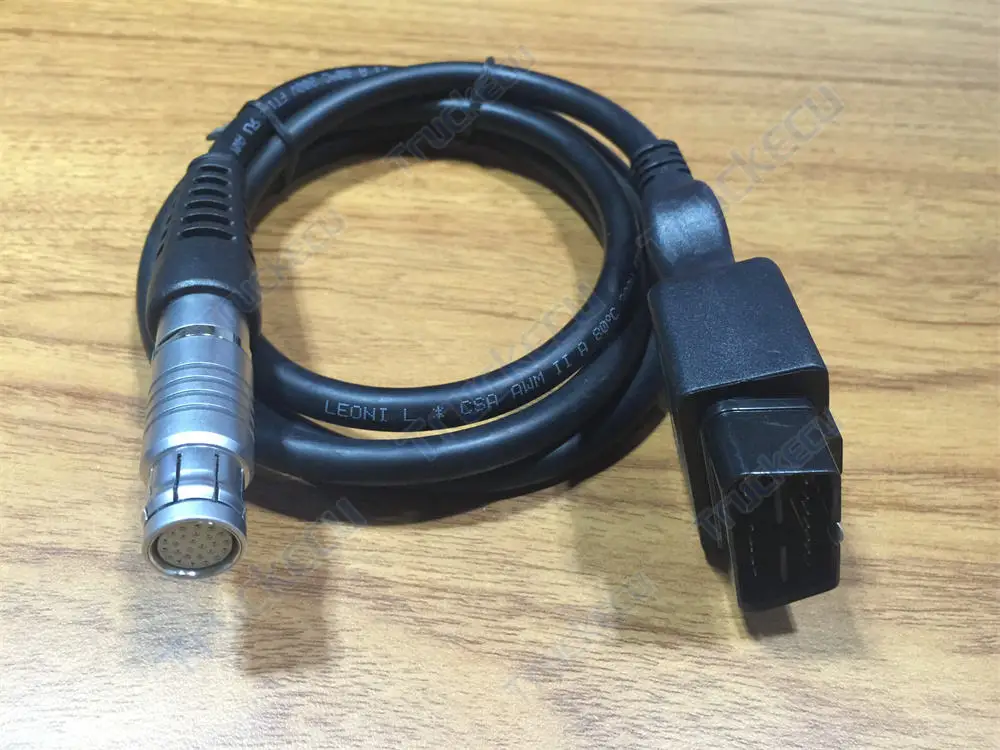 

Разъем для грузовиков DAF obd2, кабель OBD, 16-контактный сканер для грузовиков Davie VCI 560, инструмент для диагностического кабеля DAF VCI-560 MUX