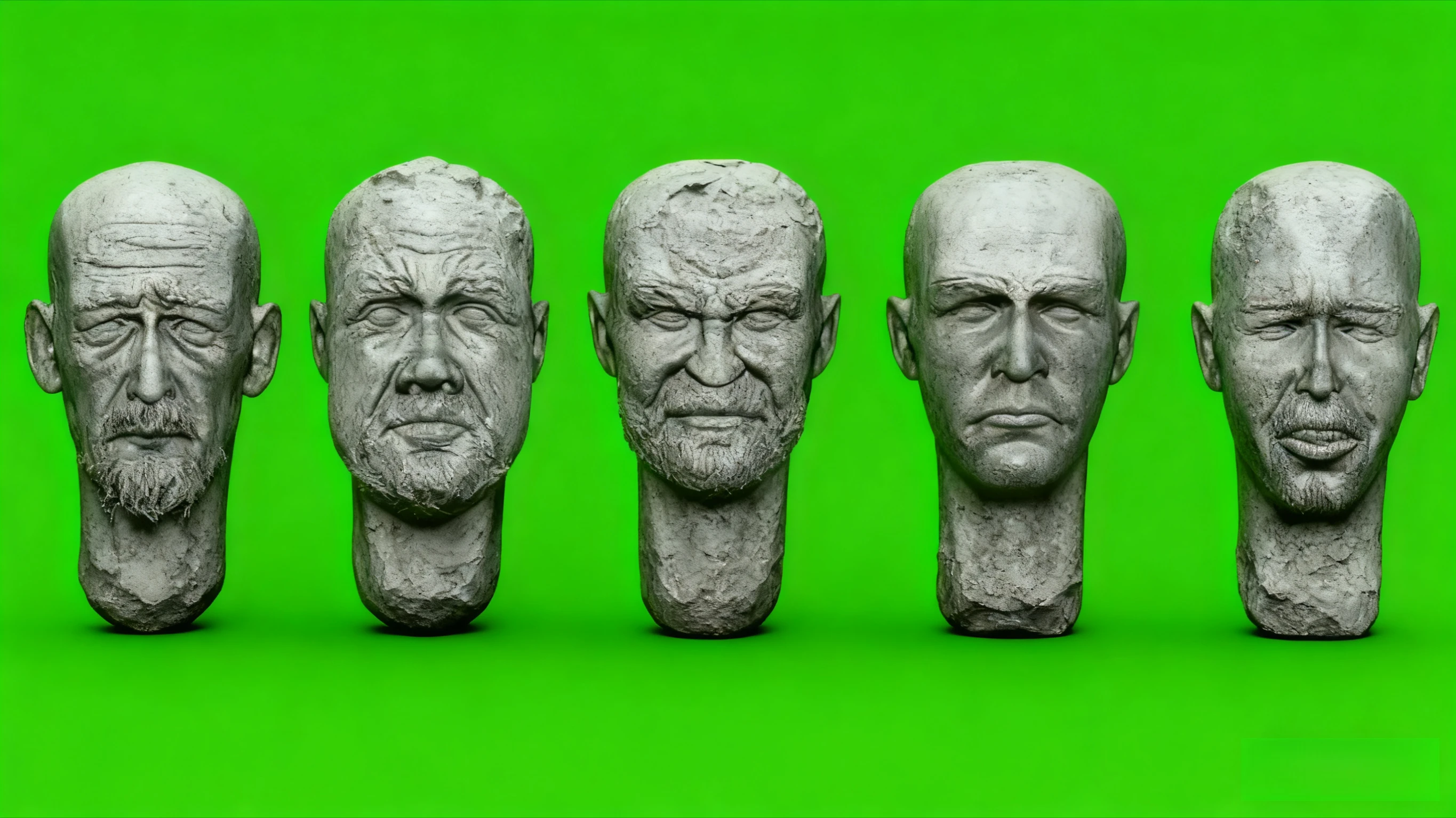 

Unpainted 1/35 Resin Model Assembly Kit with 5 Replacement Parts for Human Heads