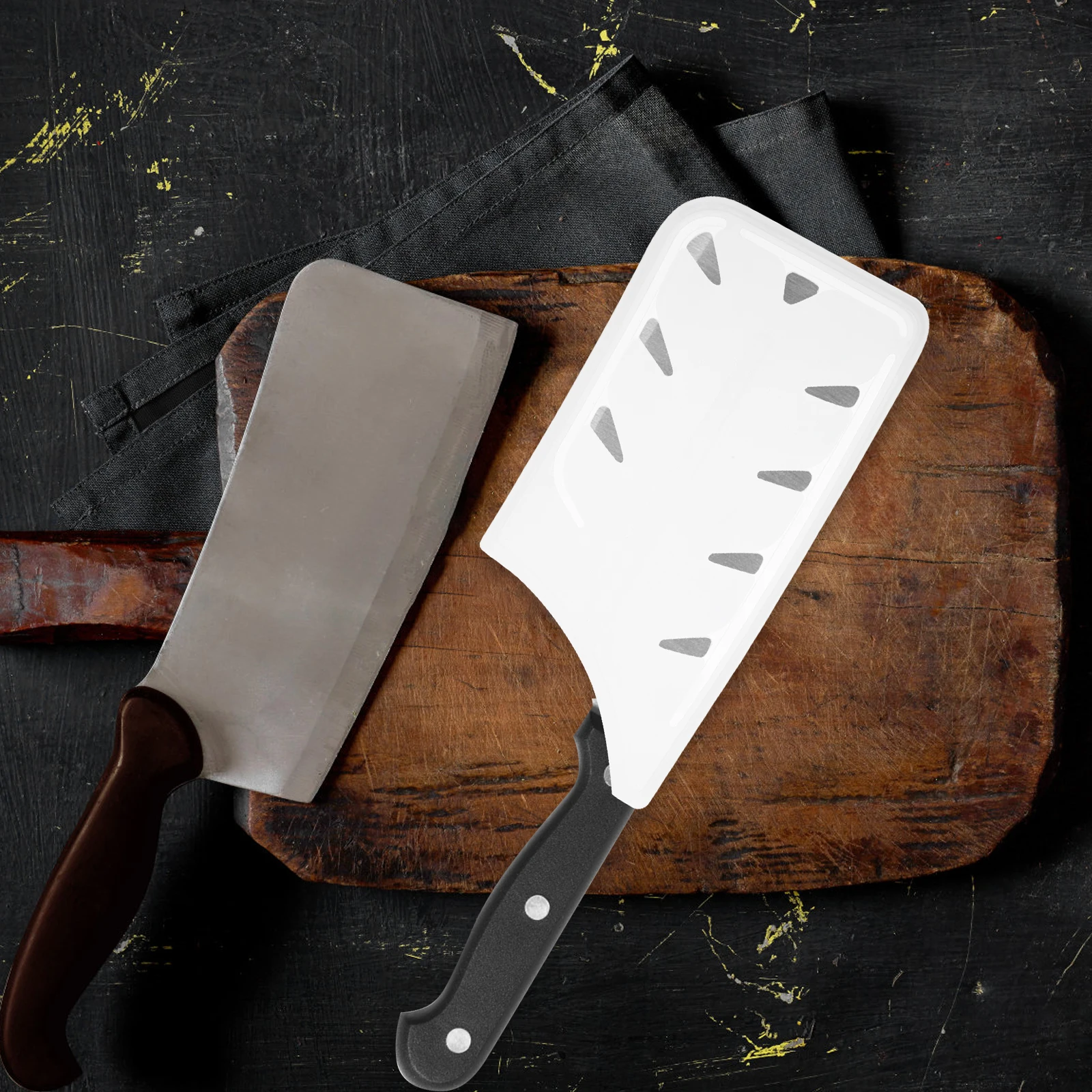 

Plastic Cutter Sleeve Hollow Chef Protector Reusable Guard Covers For Horizontal Carry Camping Bread Cutlery Tools