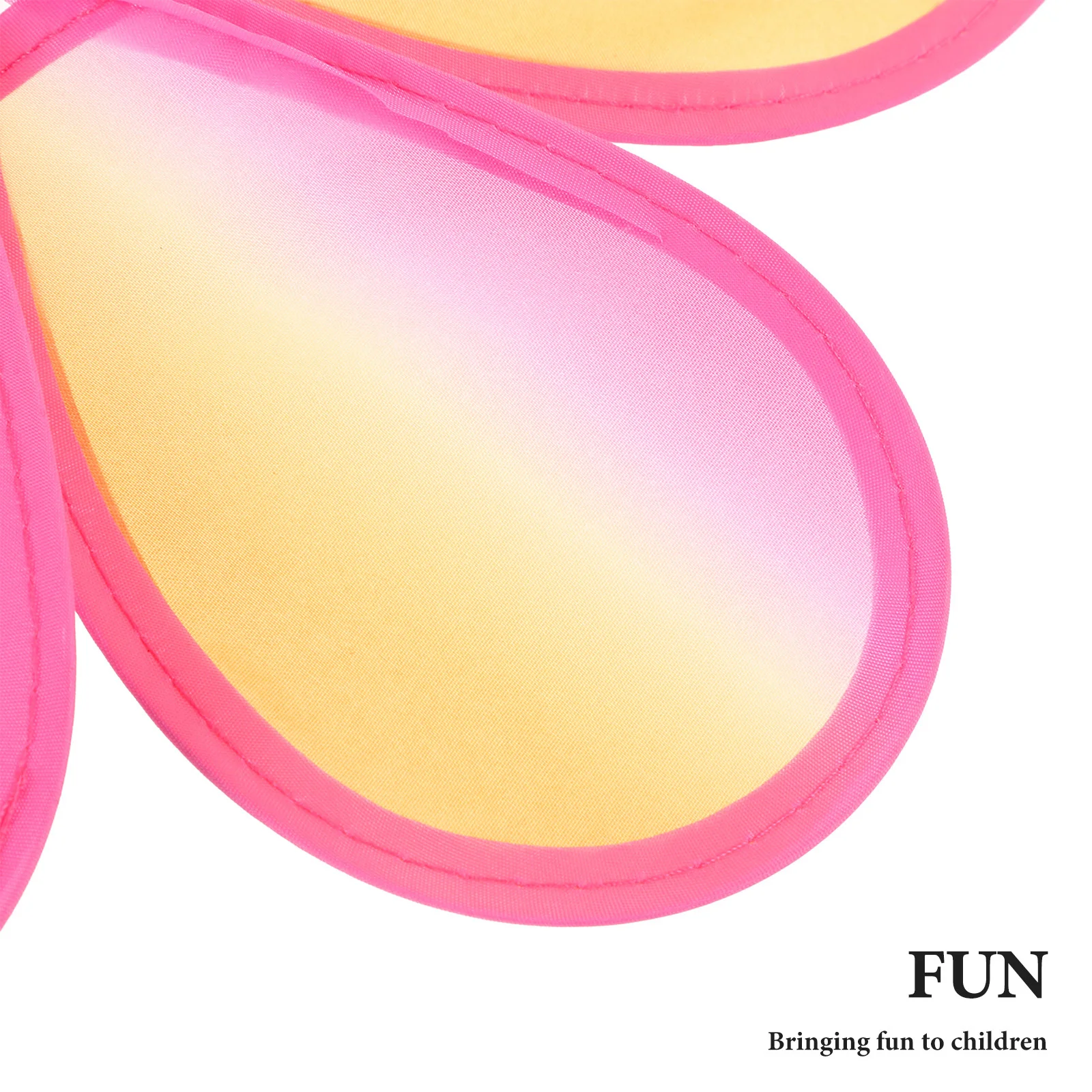 Cata-vento de tecido colorido portátil para crianças, leve, giratório, estaca decorativa para jardim, gramado ao ar livre