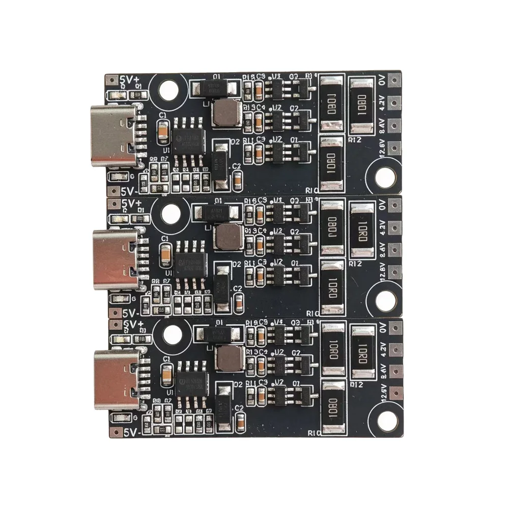 3S Lithium Battery Boost Charging Board Power Battery Charger 18650 Battery Charging Module 4.2V/8.4V/12.6V 2A