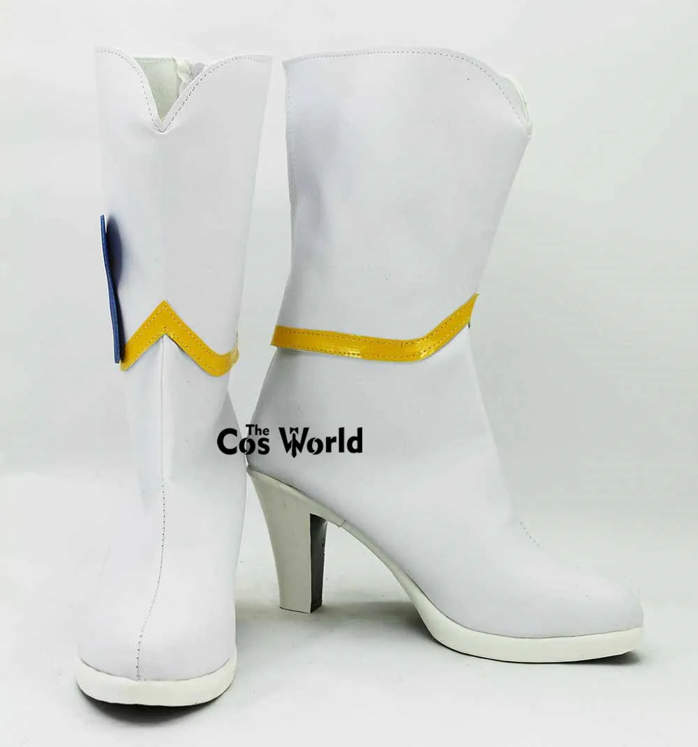 Pretty Cure Precure Himelda Window Cure Queen of the Blue Sky Anime Customize Cosplay High Heels Shoes Boots