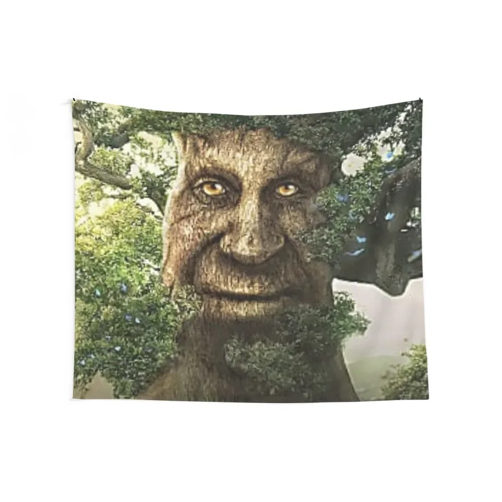 Wise Mystical Elucidative Tree Original Art [Hi-Res] Tapestry Outdoor Decoration Christmas Decoration Tapestry