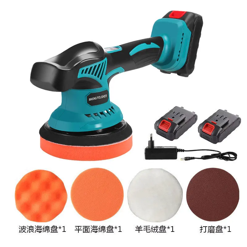 

Hot Sale Portable Wireless 120W Car Polisher Industrial Waxing Scratch Repair Machine with 2.5Ah Lithium Battery Car Tool