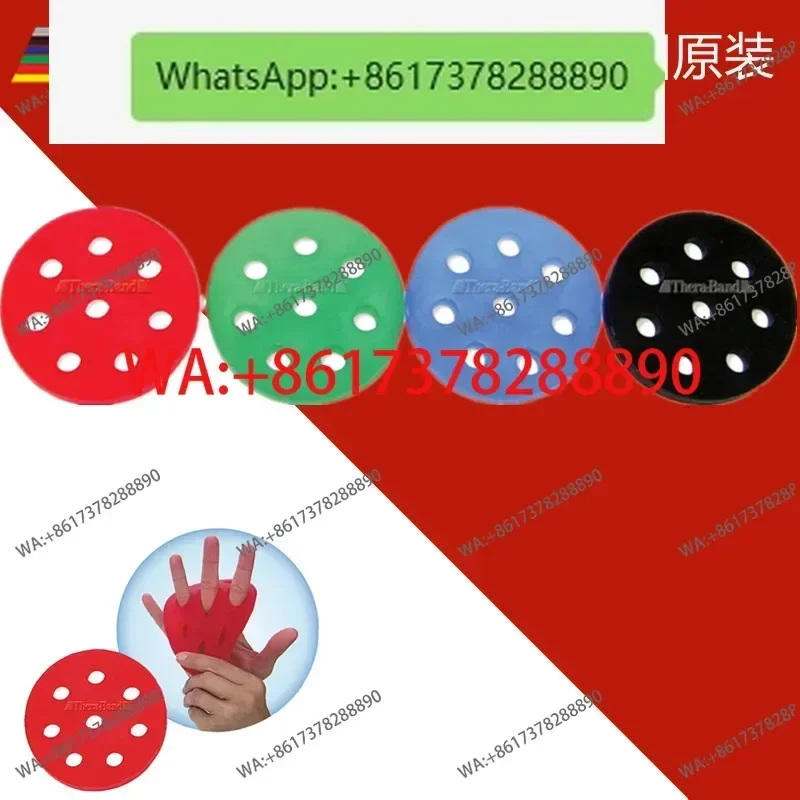 TheraBand: Dispositivo de rehabilitación para entrenamiento de mano, palma y articulaciones de los dedos, para rehabilitación de la tensión de la mano y entrenamiento de piano.