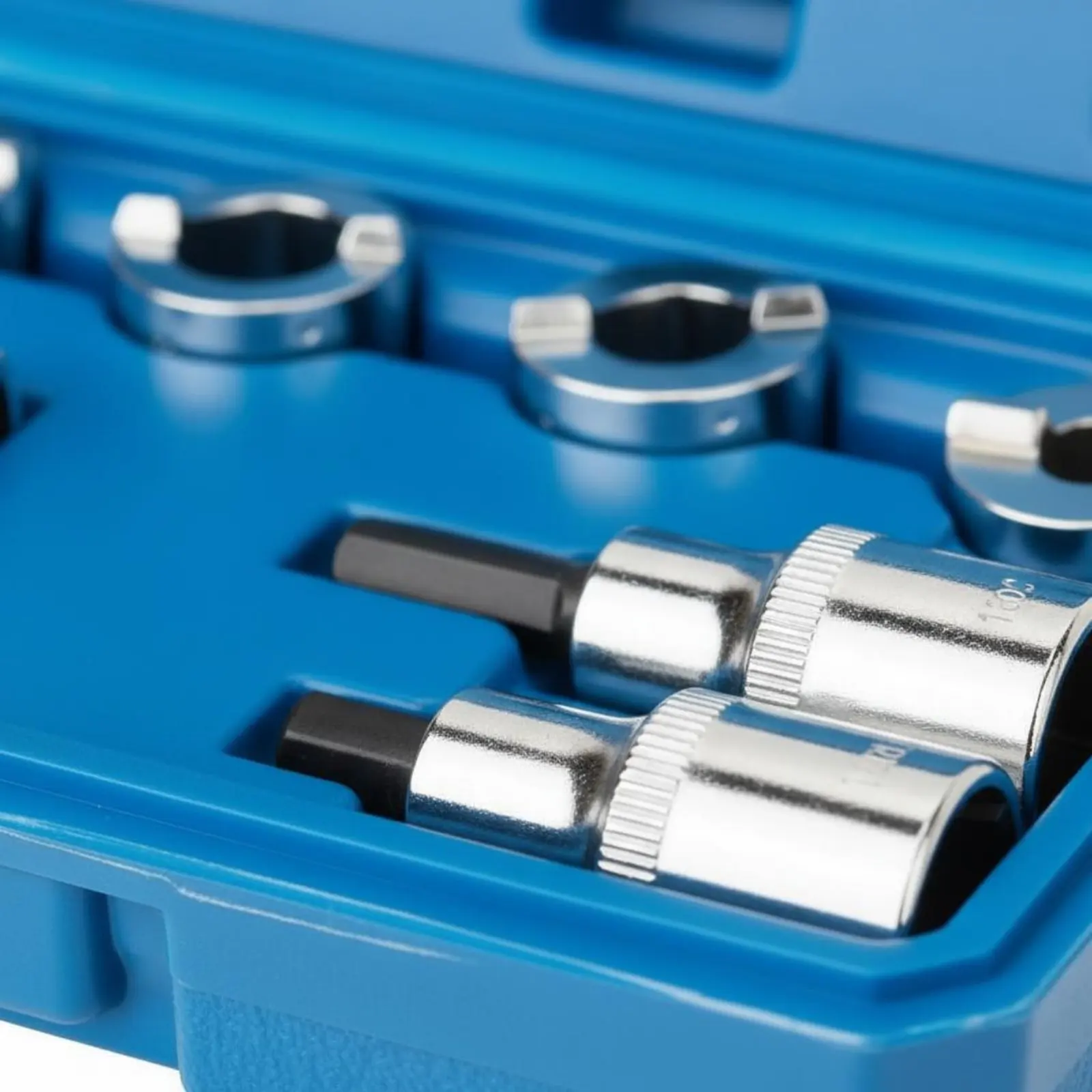 

4 Pieces Shock Absorber Tool Kit High Hardness Shock Absorber Removal Tool Strut Nut Socket Set Heat Treated for DIY Hobbyists