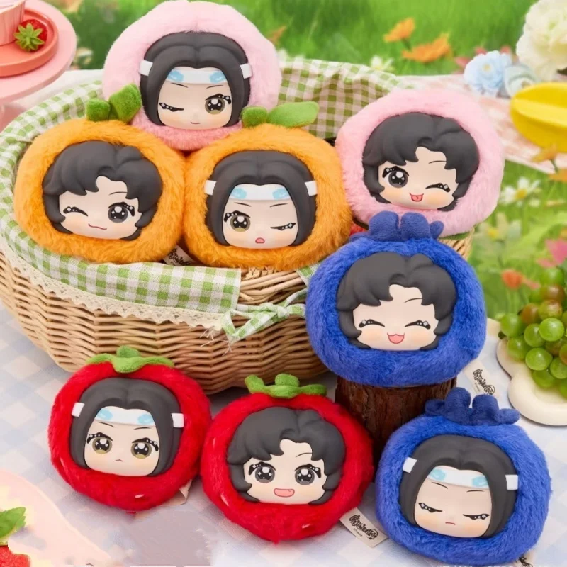 

Mo Dao Zu Shi аниме плюшевая слепая коробка ароматный фруктовый цвет серии Wei Wuxian Lan Wangji клубничная игрушка-подвеска Коллекционная