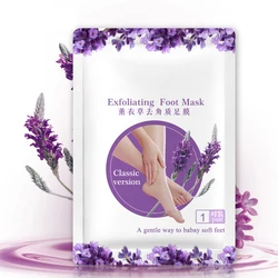 Máscara de pés esfoliante para pés, Máscara Peeling, Meias Spa, Peeling Meias, Scrub, Pés