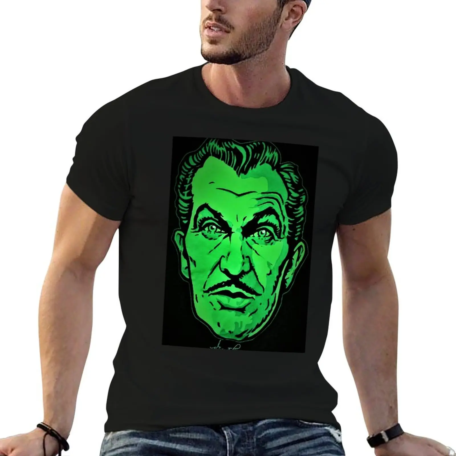 Vincent Price T-Shirt Christmas Theme Tee Top