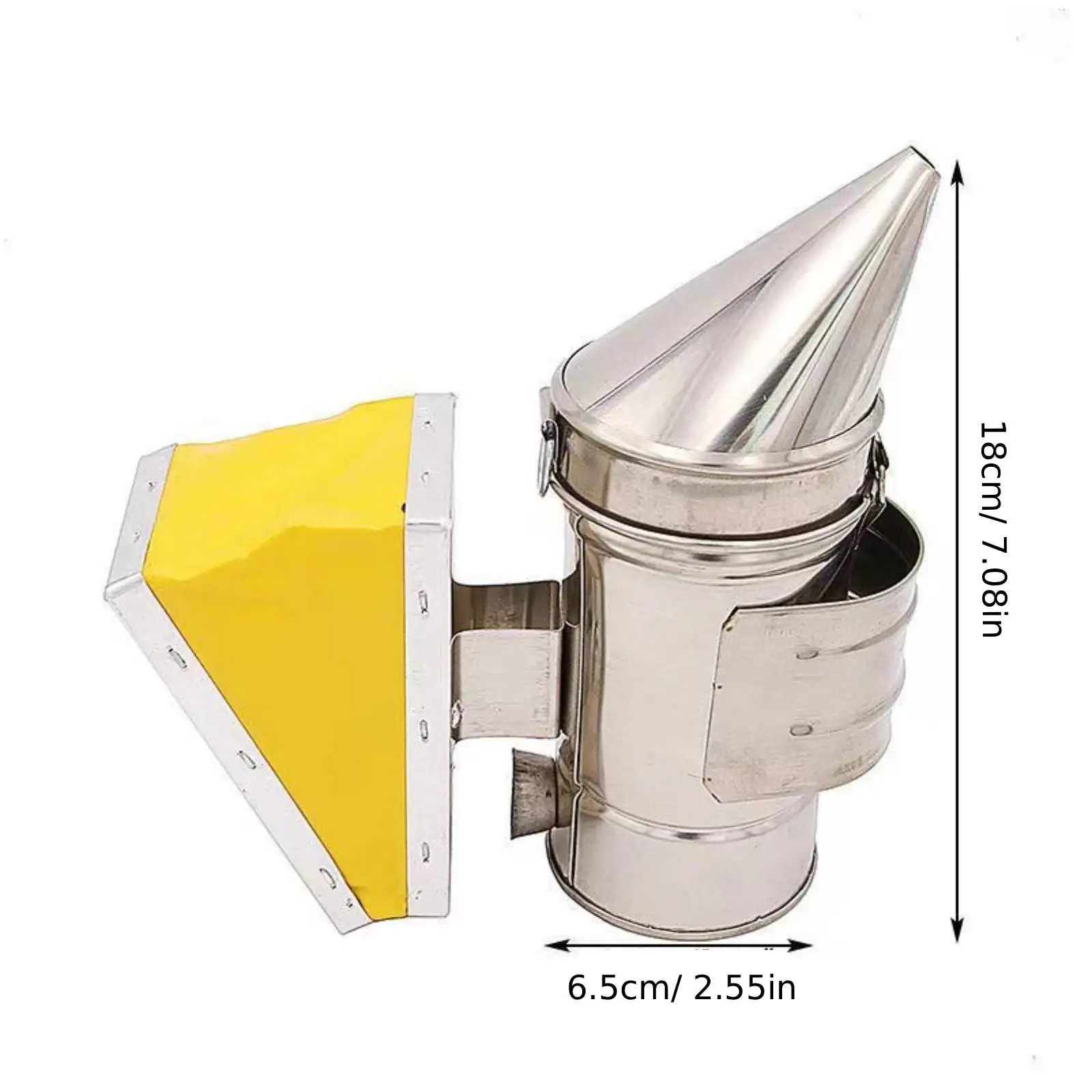 2-IN-1 Mini Bee Smoker Stainless Steel Bee Smoker Stainless Steel Hive Tool Beekeeping Supplies