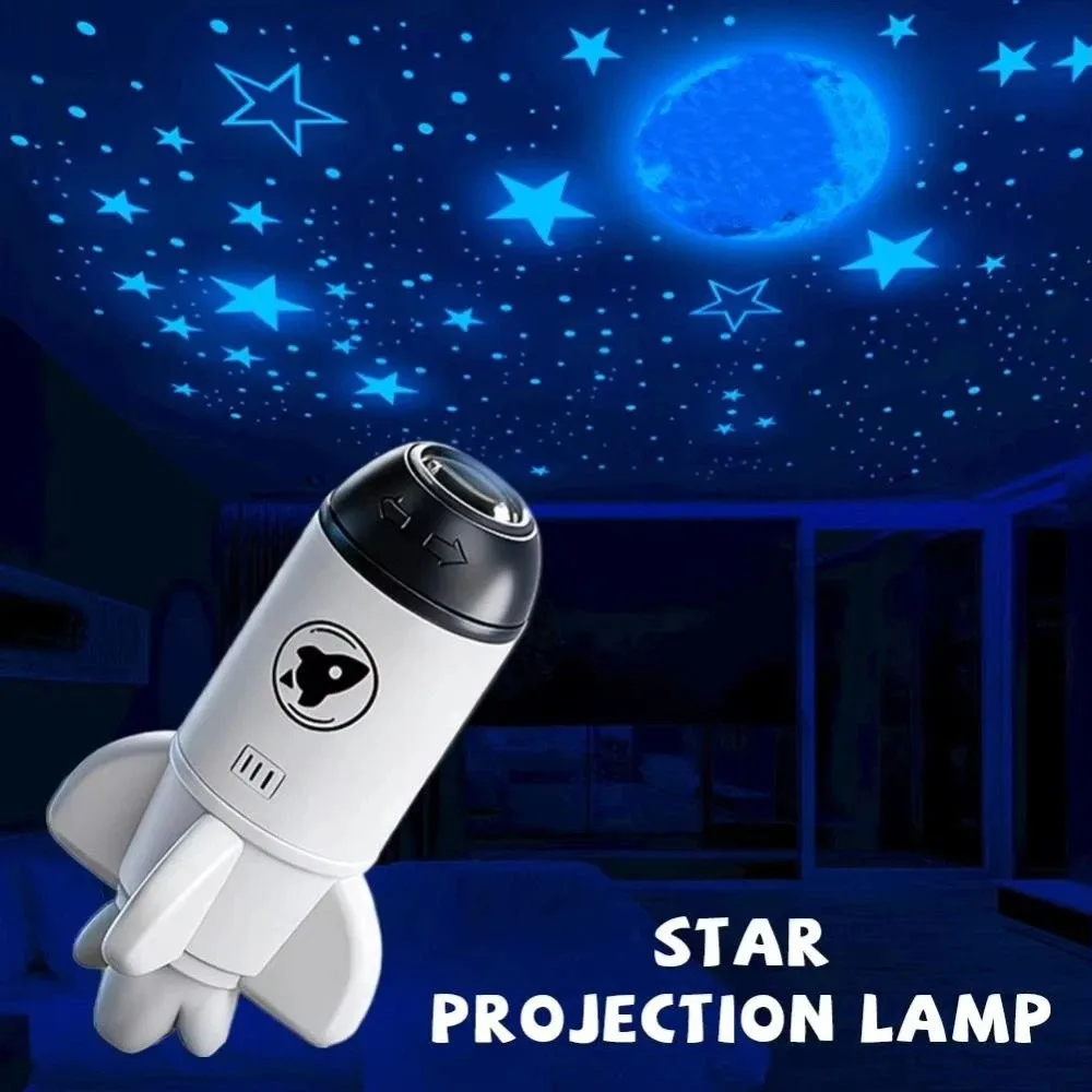 HD Projection Effect Galaxy Projector Lamp Soft Gentle Lighting High-Definition Projection Star Projector USB Powered