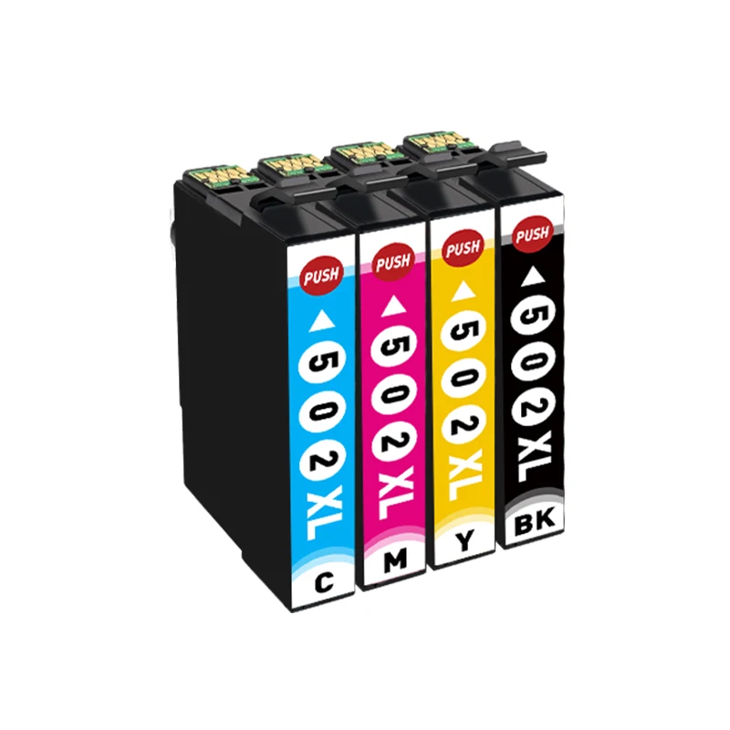 T502XL 502XL 502 XL خرطوشة حبر متوافقة لإبسون XP-5100 XP-5105 WF-2860DWF WF-2865DWF WF-2880 WF-2885 طابعة نافثة للحبر