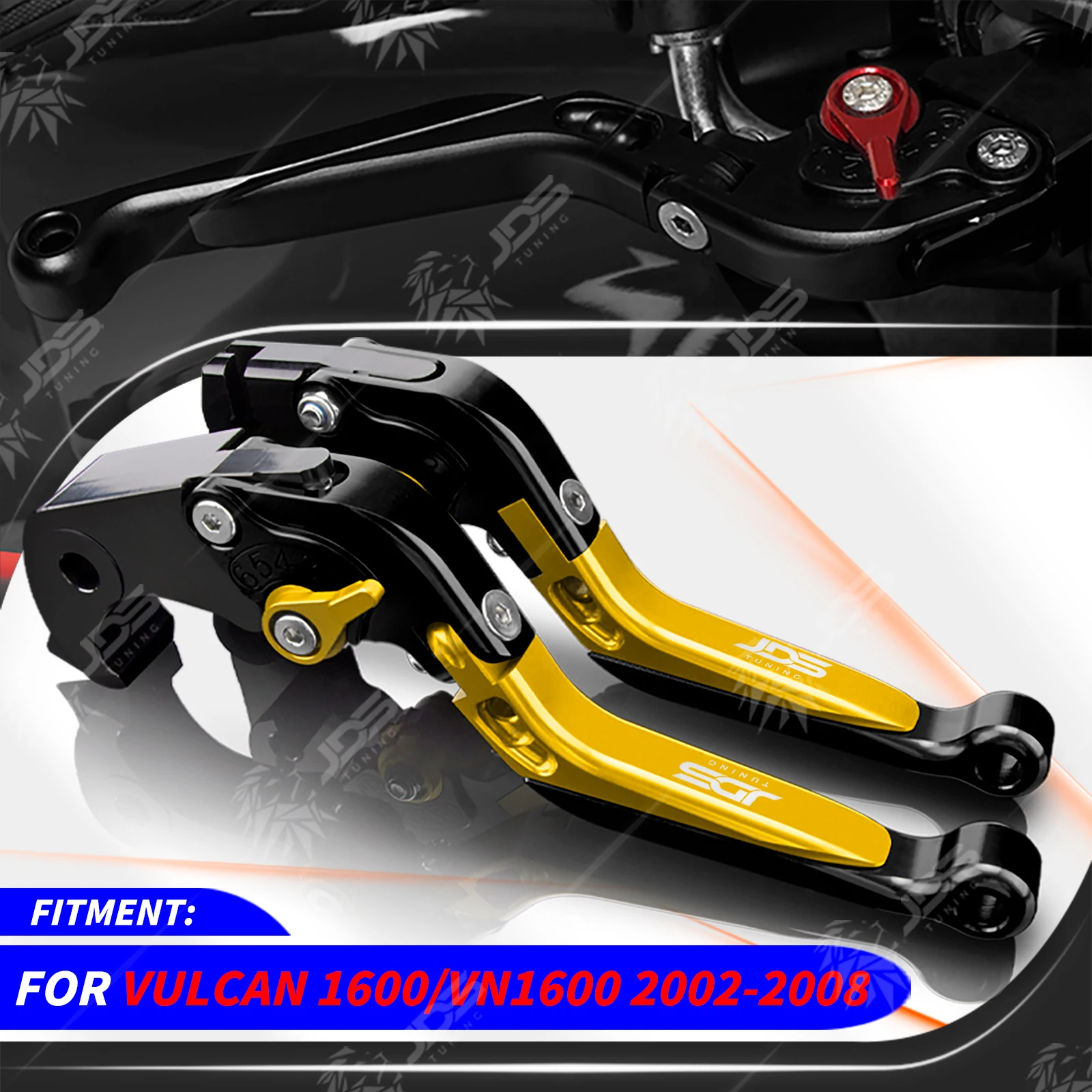 

Для Kawasaki VULCAN 1600/VN1600/CLASSIC/NOMAD/MEAN STREAK 2002-2008 рычаг сцепления, набор тормозных рычагов, складные детали рычагов ручки