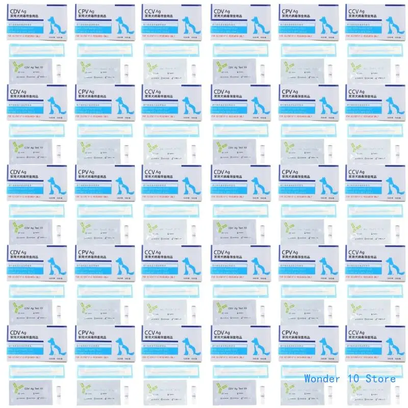 

10 шт. наборы для тестирования собак для CDV CPV CCV быстрый и точный тест для мониторинга здоровья собак бытовые товары для