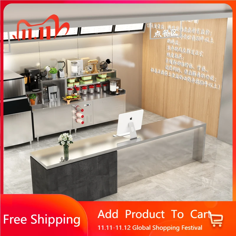 

Компактные стойки регистрации Дисплей для стойки Премиум Роскошные стойки регистрации Сервисный Профессиональный Mueble De Recepción Модная мебель