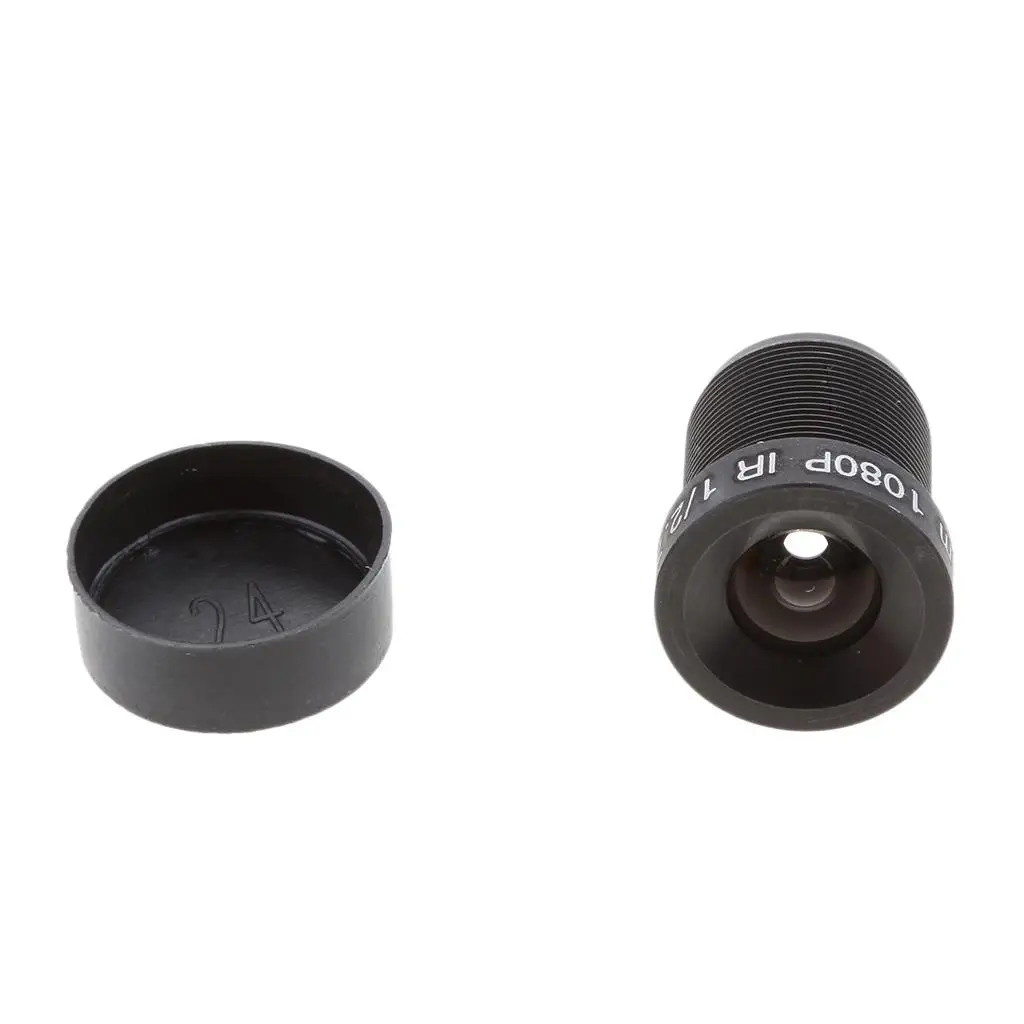 M12 Lens Plastic Surveillance Camera Optical Zoom Lens 2MP for CCTV Home Security Monitoring