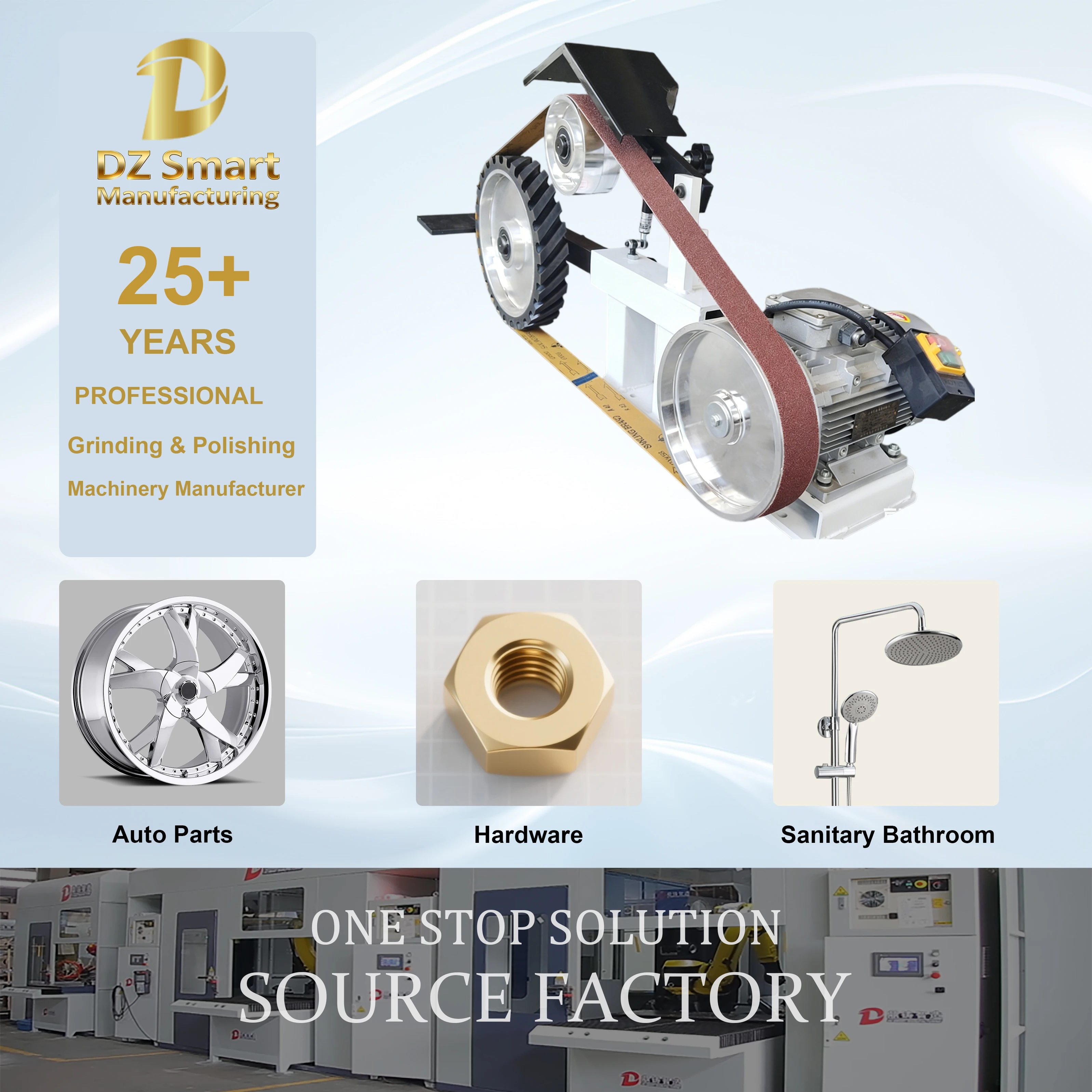 High-Speed Automatic Metal Polisher for Industrial Clients with Bulk Order OEM Customization