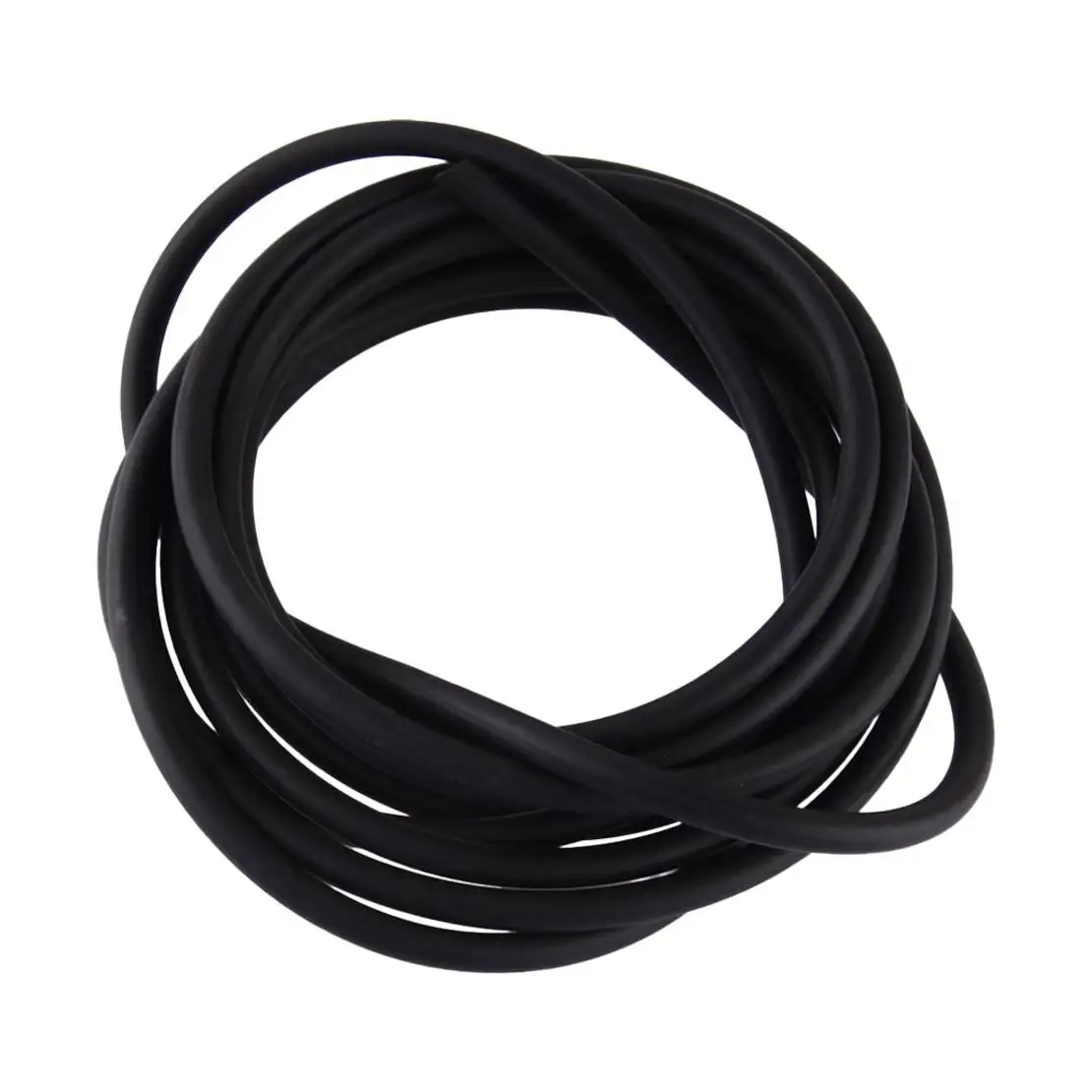 Black Silicone 10ft 6mm 1/4