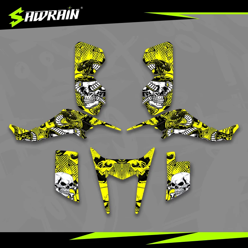 

Наборы наклеек с графикой мотоцикла Sawrain для SUZUKI 03-08LTZ400 KFX400