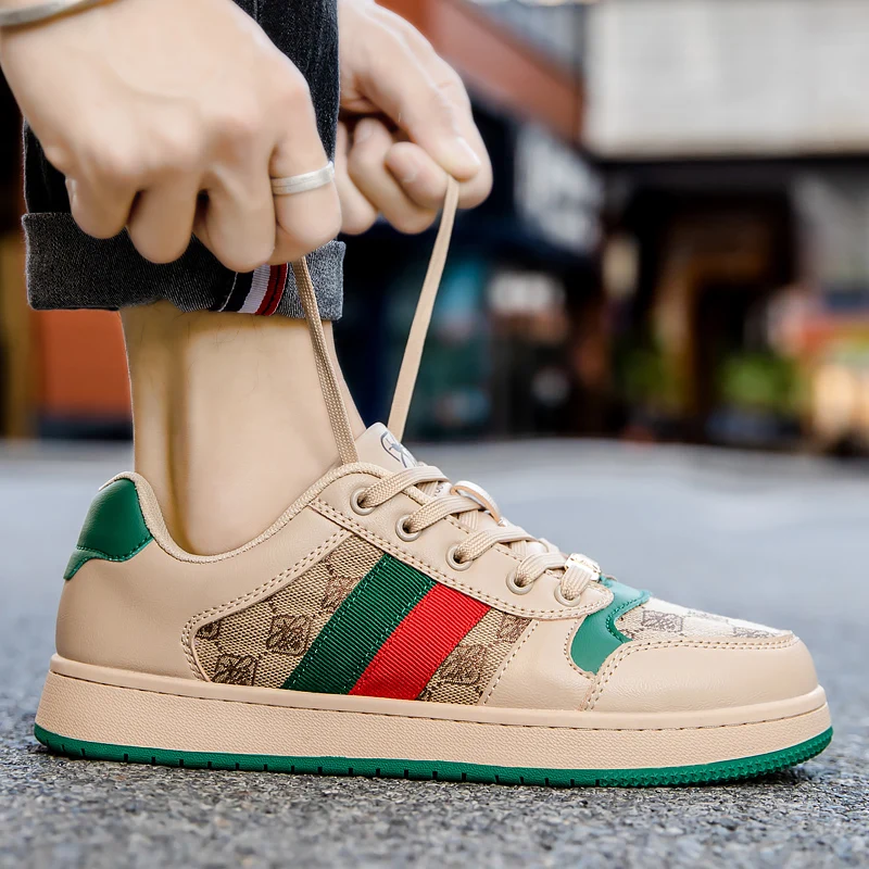 Chaussures hommes baskets hommes chaussures décontractées pour hommes nouvelles chaussures en daim véritable peau de vache pour toutes les saisons