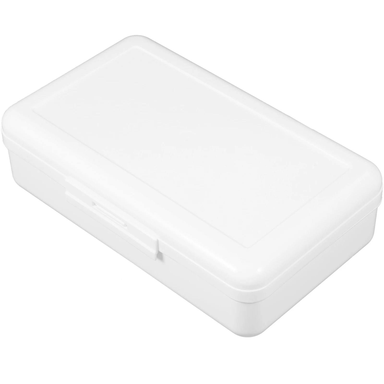 صندوق أقلام رصاص شفاف حافظة أقلام بلاستيكية منظم تخزين لأقلام القرطاسية المدرسية أقلام الرصاص علامات رسم صغير محمول