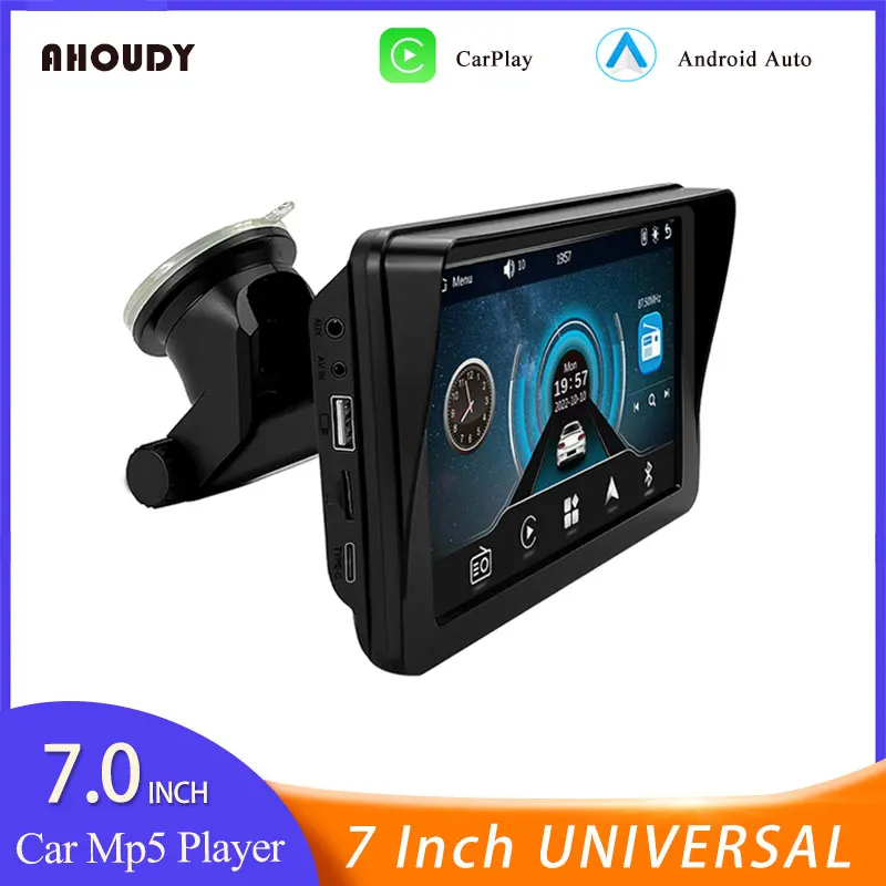 AHOUDY 7 Inch Universal Car MP5 Player Wireless Android Auto Radio for VW Nissan Toyota Honda KIA HYUNDAI Multimedia Autoradio