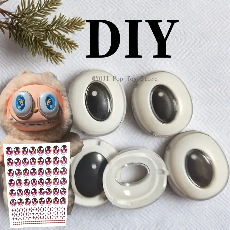 

Высокое качество Diy Made Labubu V1 V3 кукольный глаз замена двухслойные глазные яблоки Lisasame наклейка для глаз аксессуар материал