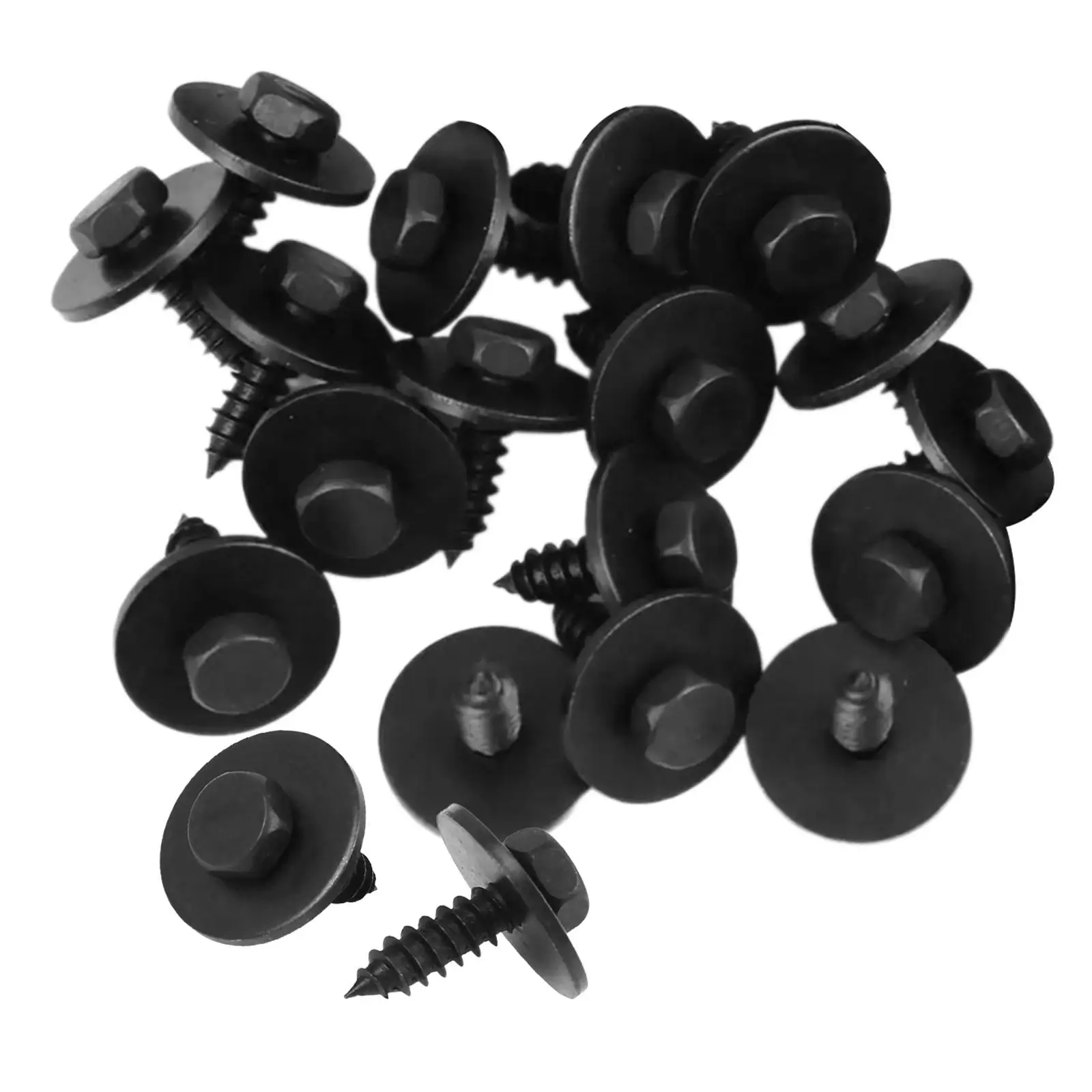 20 Pieces Hex Head Screws 07147129160 Spare Part Wear Resistant Easy Installation for Splash Guard for BMW x1 E90 E46 x3