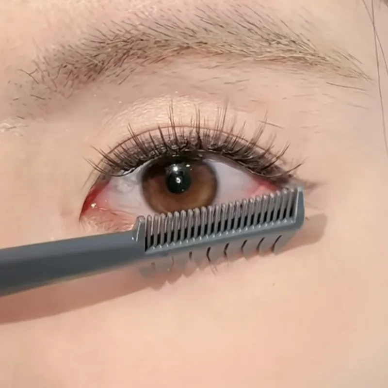 Outil de séparation de Mascara à Double tête, brosse à cils, peigne multifonction, boucles, maquillage de beauté, 1/10 pièces