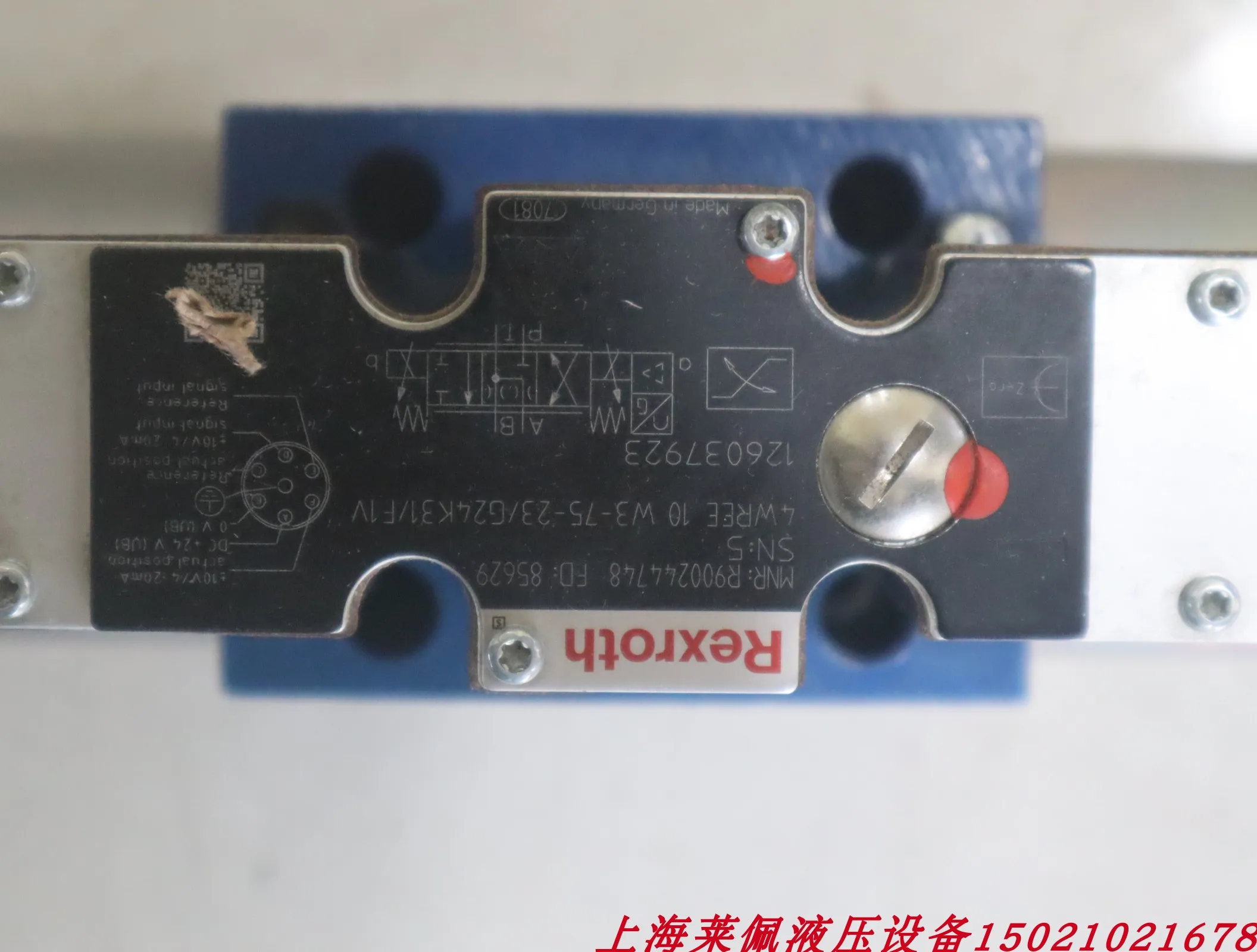 R900244748 4WREE10W3-75-22/G24K31/F1V German Rexroth REXROTH