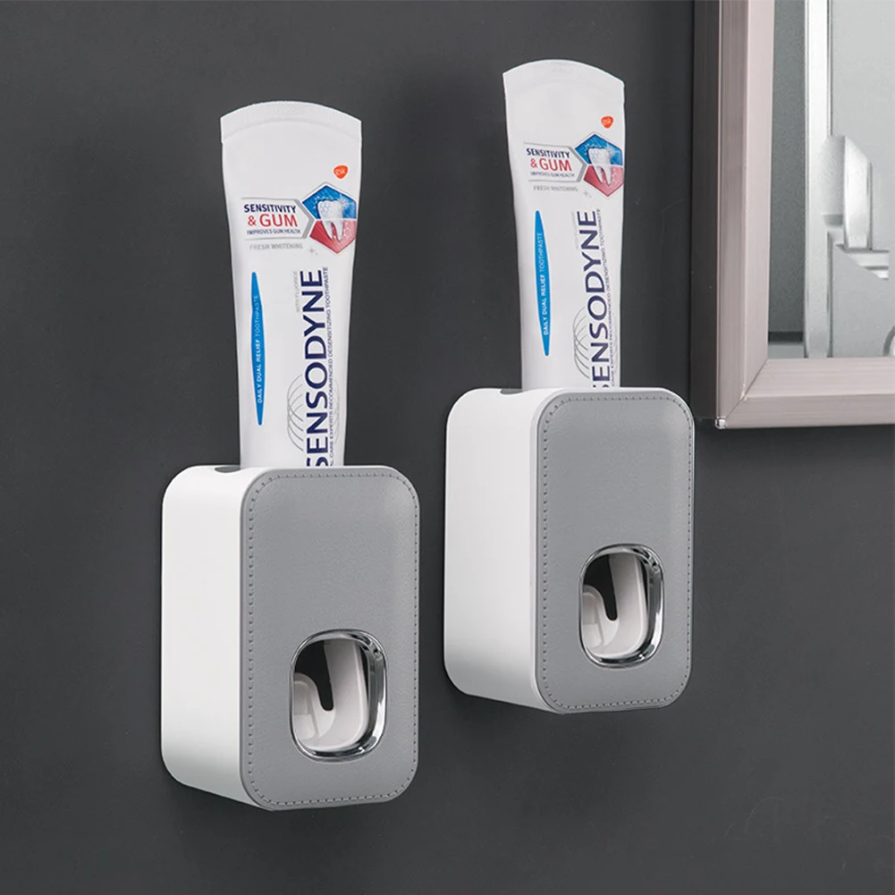 Automatic Toothpaste Dispenser, Toothpaste Extruder For Children And Family Shower Decor, Are Wall-mounted Bathroom Accessories