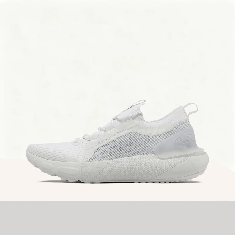 Under Armour HOVR Phantom 3 SE White Comfortable Versatile Durable Mesh Cushioned Low-Top Lace-Up Running Men Shoe 3026582-100