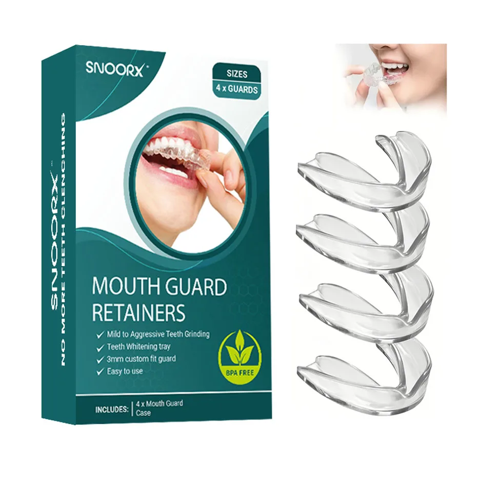 

Anti Grinding Mouth Guard for Clenching Teeth at Night Teeth Grinding Mouthguards for Sleeping Mouth Guard for Grinding Teeth