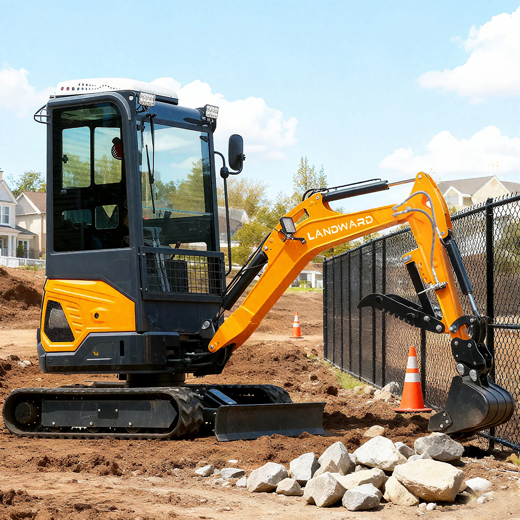 

Mini Excavator 1 Ton 2 Ton Kubota Engine Crawler Excavator Hot Sale Agricultural Hydraulic Bagger Small Digger EPA Euro 5 Custom