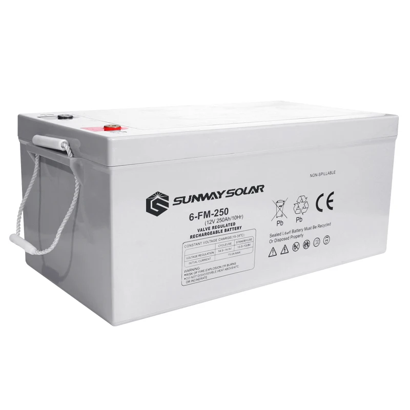 

Solar Gel Type Battery 12V 100Ah 150Ah 200Ah 250Ah Maintenance Free Lead Acid Agm Battery For Home Use