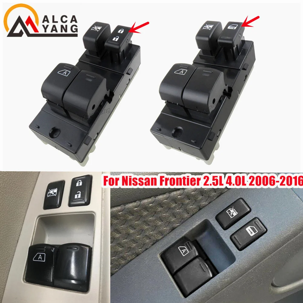 

Front Left Driver Side Power Window Main Switch 25401-ZP50A For Nissan Frontier 2 Door 2007-2017 2.5L 4.0L