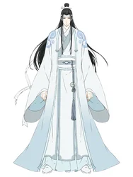 Anime MoDaoZuShi Grandmaster Of Demonic Cultivation LanWangJi Adult Ver Cosplay Costume Ancient Hanfu Clothing Unisex Full Set