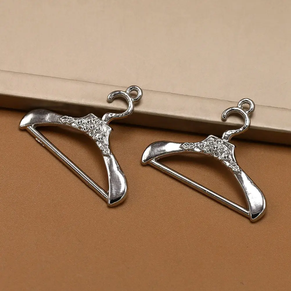 

30Pcs Baroque Style Alloy Hanger Charms Exquisite Finish Metal Pendants for DIY Jewelry Making Crafts Earring Necklace Bracelet