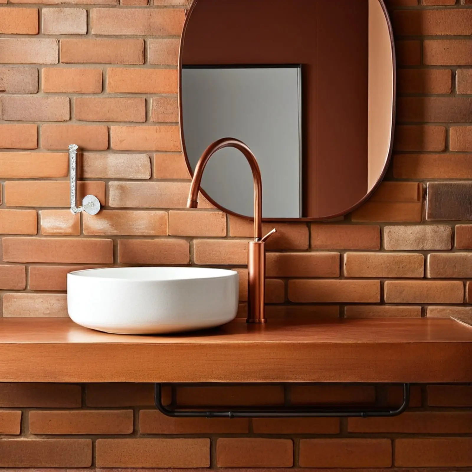 

5 pcs Accessories Organizer Adhesive Scrunchie Scrunchies Stands Holder Wall Stick For Jewelry Storage Display Rack Hooks