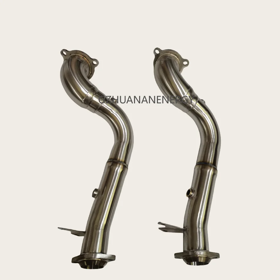 

Equipment Smart Library Performance Exhaust Pipe Downpipe For C200 W204 C180 1.8T SS304 Auto Parts