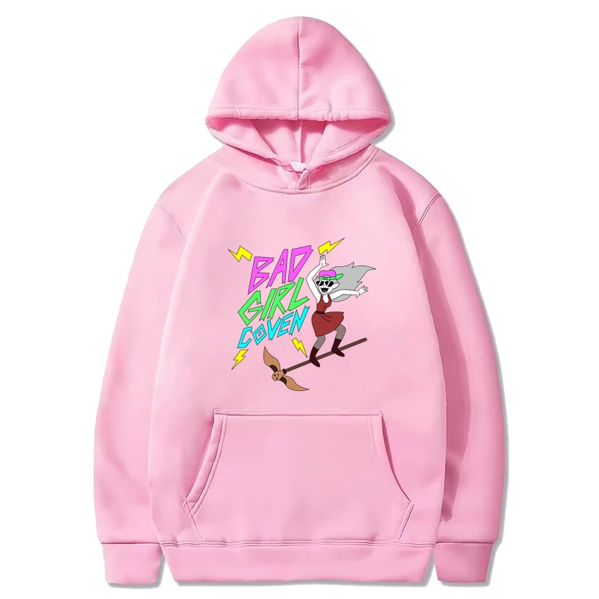 Bad Girl Coven Sweatshirt with hood Woman Men vintage Fashion Hoodies New Long sleeve Sweaters Fleece Autumn Winter pullovers