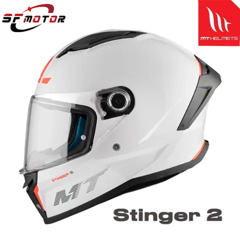 MT Stinger 2 New Upgrade Motorcycle Helmet ECE2206 DOT Helmets Stinger 2 M-XXXL Lining  M Casco Moto For Women Men Moto Parts
