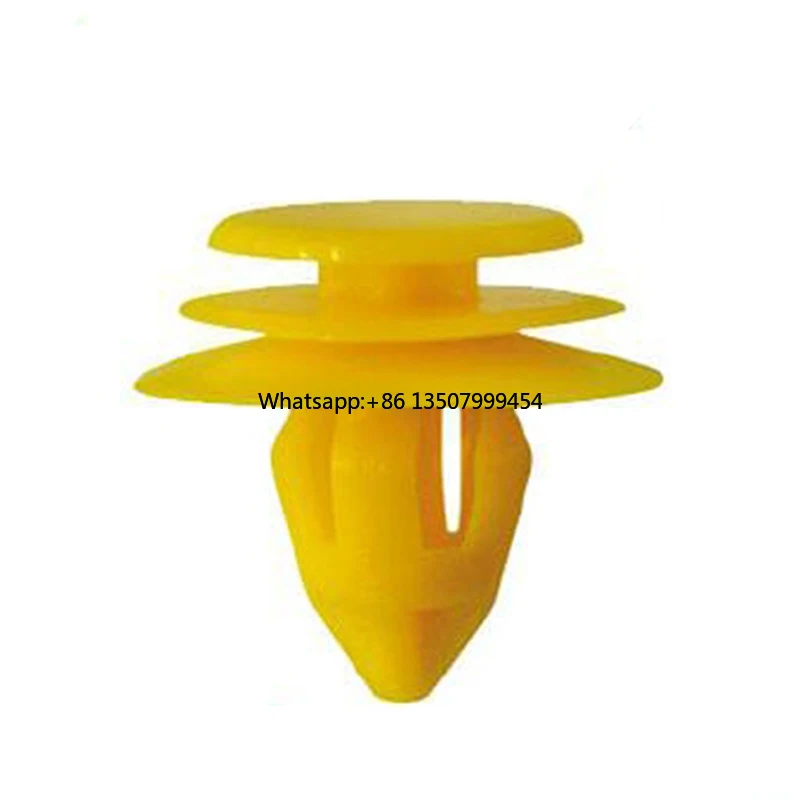Wholesale QGC-B043 Yellow Automotive Fasteners New Condition 1000pcs/Bag 20bags/Carton Plastic Bumper Car Clips for Toyota Parts