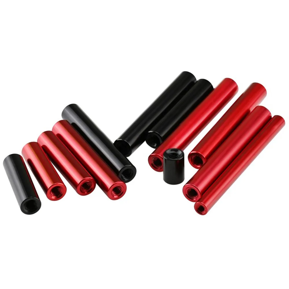 10pcs Aluminum column rods M3*4/5/8/10/12/15/20/23/25/30/35/37/40/50(OD=5mm) Aluminum Standoff spacer Spacing screws Nuts
