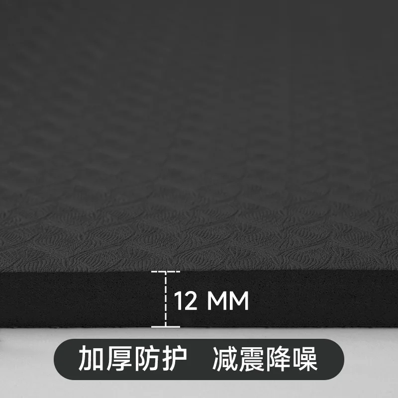 TPE Yoga Mat for Men 2M Extra Large Fitness Mat Thick Anti Slip Exercise Mat for Home Jump Rope esportes fitness view 3