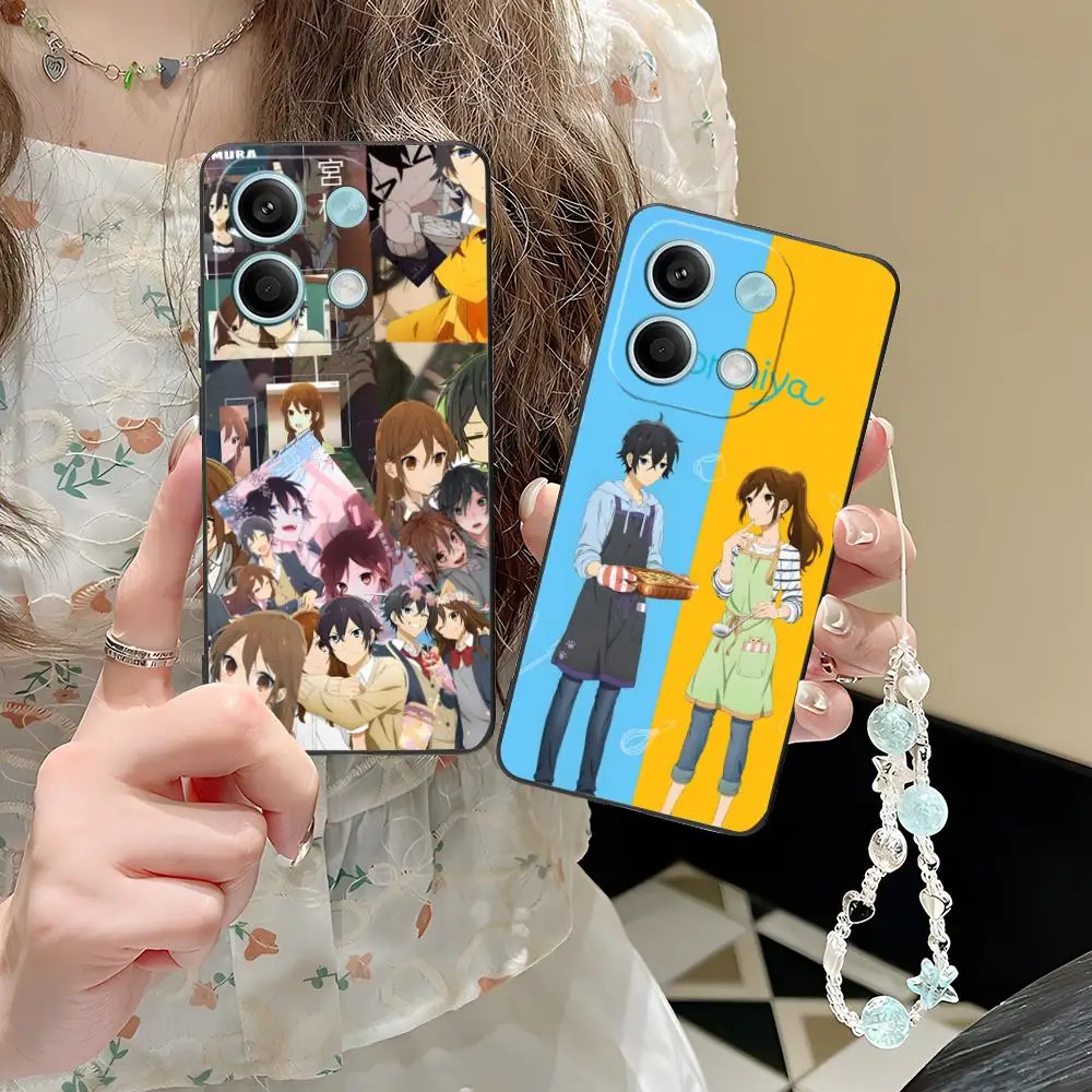 

Чехол для мобильного телефона Anime Horimiya для POCO M6 M5 M4 M3 X7 X6 X5 X4 X3 F6 F5 F4 Pro GT 5G с цветной печатью, роскошный чехол для смартфона