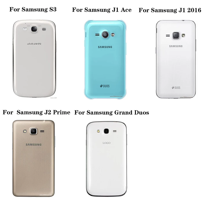 حافظة لهاتف سامسونج جالاكسي S3 J1 2016 ACE J2 prime حافظة من السيليكون الناعم لهاتف سامسونج جالاكسي جراند Duos i9060 i9082