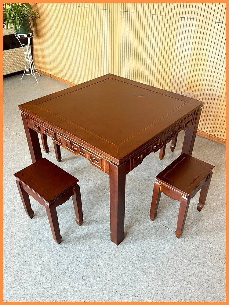 

Eight Immortals table, solid wood, square, rural, middle hall, old-fashioned, large antique, dining table, square