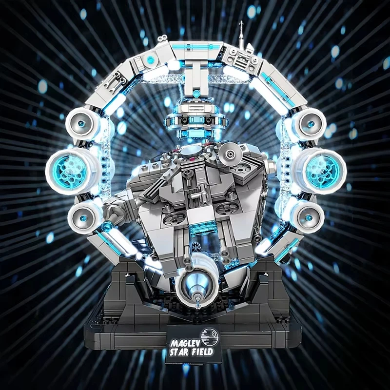 تحوم الألفية فالكون اللبنات، حرب النجوم فالكون سفينة الفضاء MOC الطوب اللعب، نموذج الإرتفاع المغناطيسي هدية للبالغين