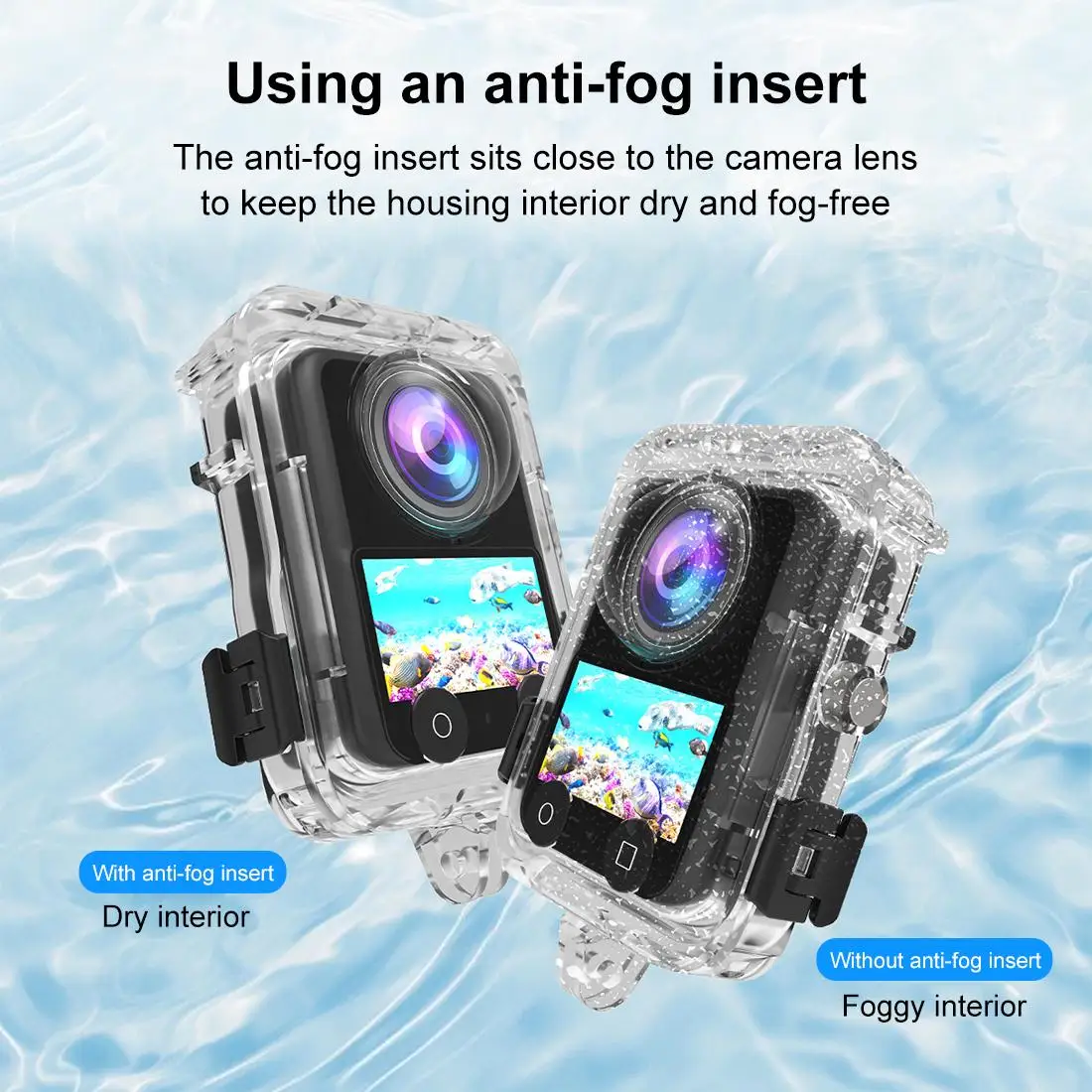 PULUZ 40m Unterwasserkamera-Tauchgehäuse für DJI Osmo 360 / 360 II, Osmo-360 Action-Kamera Wasserdichtes Gehäuse – Detail 9